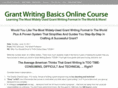 grantwritingbasics.com