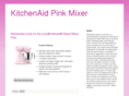 kitchenaidpinkmixer.com