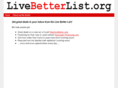 livebetterlist.com