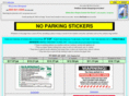 noparkingstickers.com