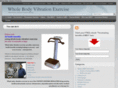 wholebodyvibrationsystem.com