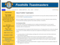 foothillstoastmasters.com