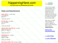 happeninghere.com