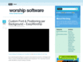 worshipsoftware.org