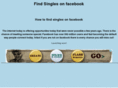 findsinglesonfacebook.com
