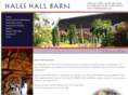 haleshallbarn.co.uk