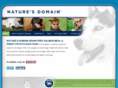 naturesdomainpetfood.com