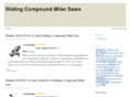 slidingcompoundmitersaws.net