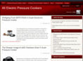 allelectricpressurecookers.com