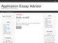 applicationessayadvisor.com