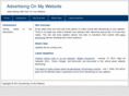 advertisingonmywebsite.com