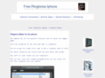 freeringtonesiphone.com