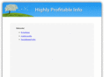 highlyprofitableinfo.com