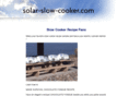 solar-slow-cooker.com