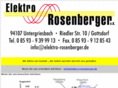 elektro-rosenberger.com