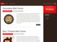 snazzywallclocks.com