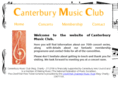 canterburymusicclub.com