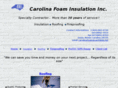 carolinafoam.com