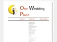 oneweddingplace.com