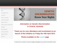 respondgeneticdiscrimination.com