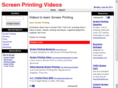 screenprintingvideos.com