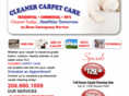 cleanercarpetcare.com