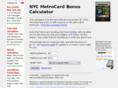 metrocardbonuscalculator.com