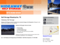 hideawayselfstoragetx.com