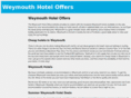 weymouthhoteloffers.co.uk