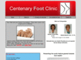 centenaryfootclinic.com