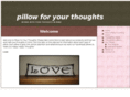 pillowforyourthoughts.com