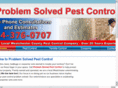 problemsolvedpestcontrol.com
