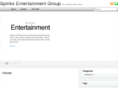 spinksentertainmentgroup.com