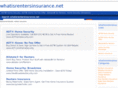 whatisrentersinsurance.net