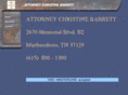 attorneychristinebarrett.com