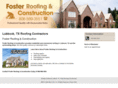 fosterroofinglubbock.com