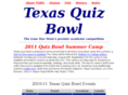 texasquizbowl.org