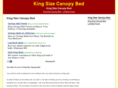 kingsizecanopybed.org