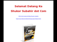 shukorsubahir.com