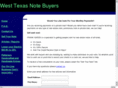 westtexasnotebuyers.com