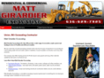 mattgirardierexcavating.com