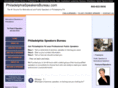 philadelphiaspeakersbureau.com