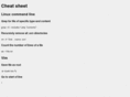 referencesheets.com