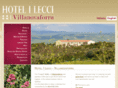 hotelilecci.com