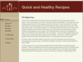 quickandhealthycookbook.com