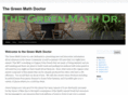 thegreenmathdoctor.com