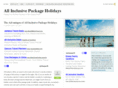 allinclusivepackageholidays.org