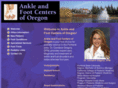 ankleandfootcentersoforegon.com