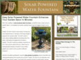 solarpoweredwaterfountain.com