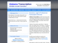 alabamatranscription.com